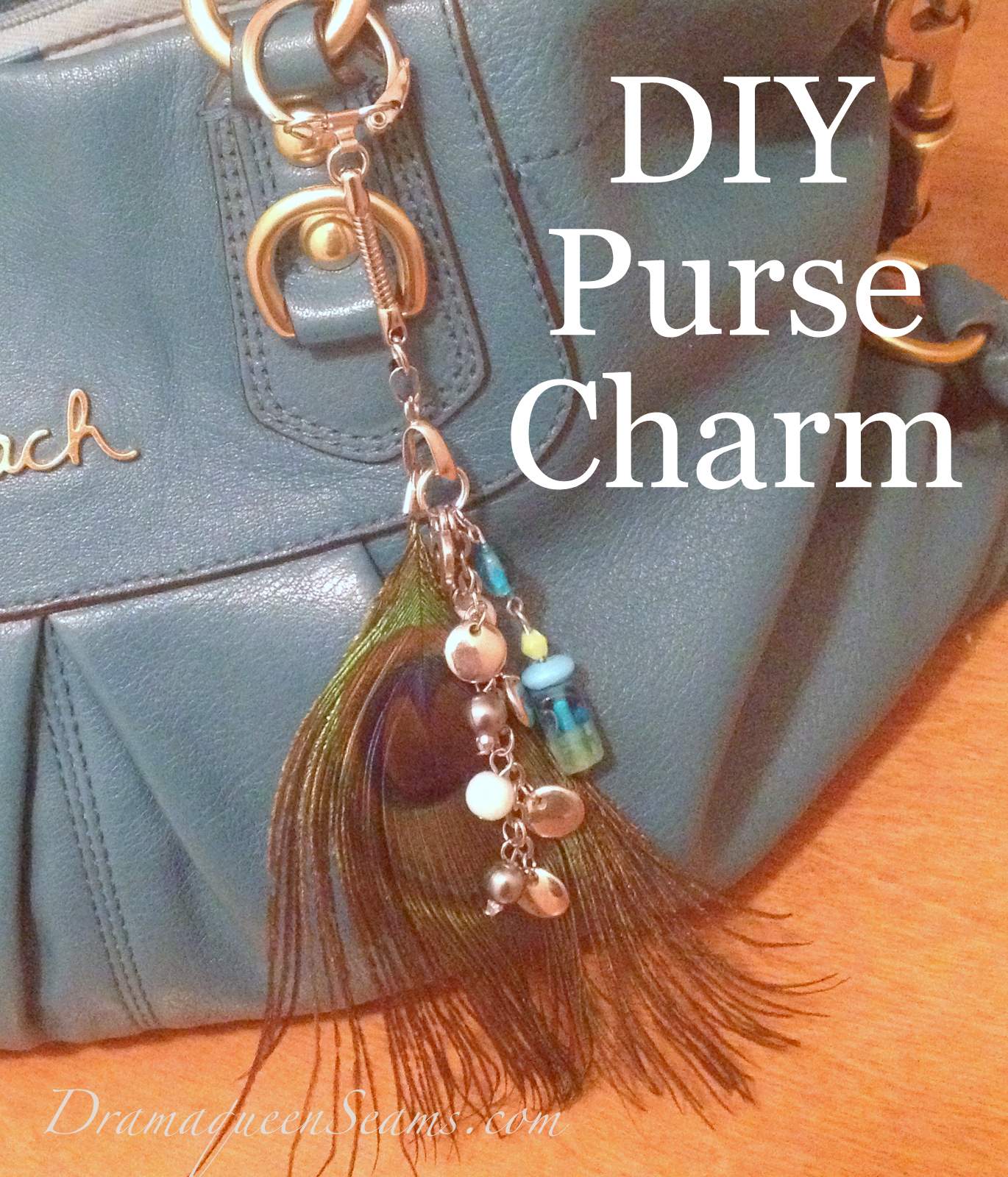 Easy Purse Charms and Necklace Tutorial 